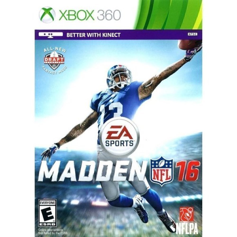 1. MADDEN NFL 16 (Xbox 360) - Pre-Owned - Picture 1 of 6